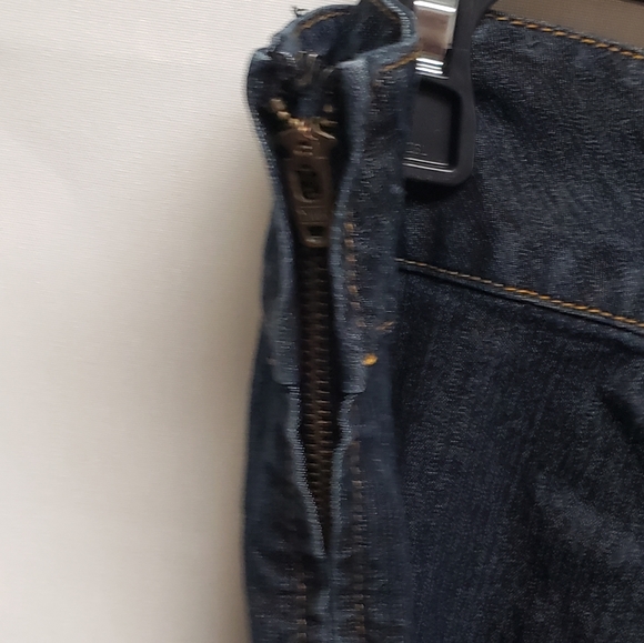 Women's Blue Denim Mermaid Jean Skirt 75T - Picture 3 of 5